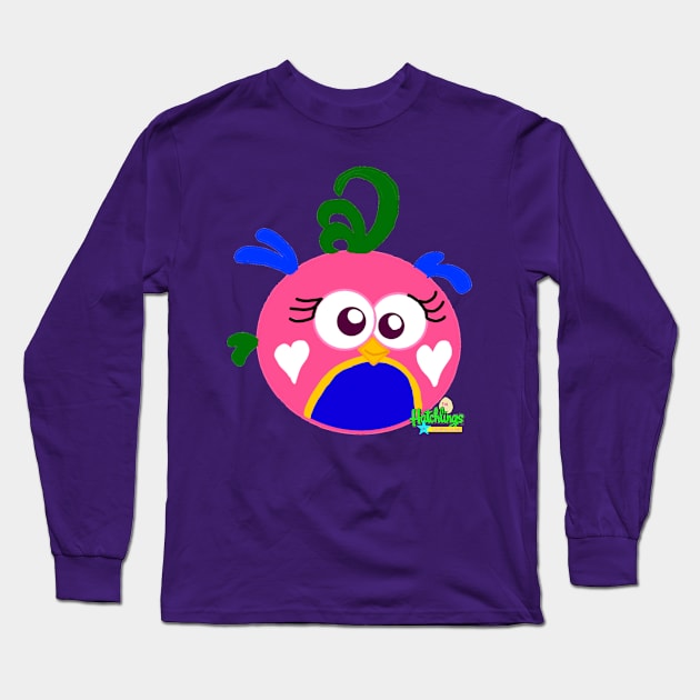 The Hatchlings of Colorful Island - Shelby Long Sleeve T-Shirt by TiffanyFisherArtist